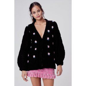 For Love & Lemons Savannah floral cardigan (M)